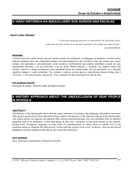 Imprimir artigo - Faculdade de Educa&ccedil;&atilde;o