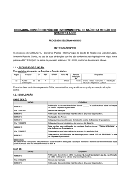 retificação ii - PCI Concursos