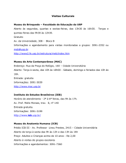 Visitas Culturais - Comunidade de Ex