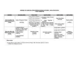 Disciplinas obrigat&oacute;rias
