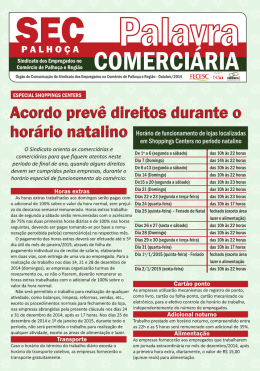 PALHOCA SHOPPING.cdr - Sindicato dos Empregados no