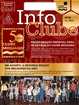 Em agosto, a sEgunda Edi&ccedil;&atilde;o dos mElhorEs do