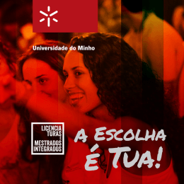 Guia de Cursos 2015 - Universidade do Minho
