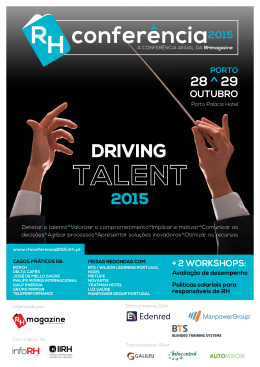 porto 28 ^ 29 outubro - rhconferencia2015