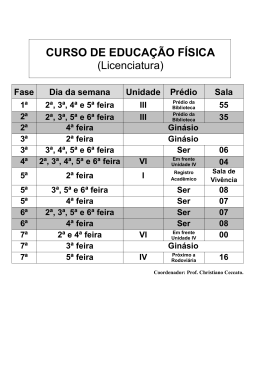 Educa&ccedil;&atilde;o F&iacute;sica Licenciatura