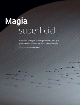 Magia superficial - Revista Pesquisa FAPESP