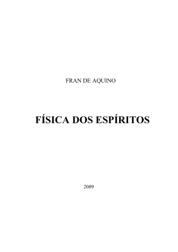 Fisica dos Espiritos