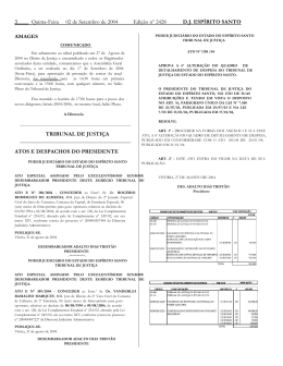 AMAGES TRIBUNAL DE JUSTI&Ccedil;A - Tribunal de Justi&ccedil;a do Esp&iacute;rito