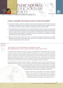 EM iNDICADORES eDUCACIONAIS FOCo