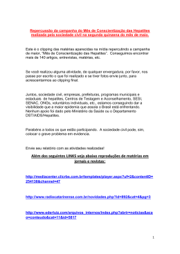 Al&eacute;m dos seguintes LINKS veja abaixo reprodu&ccedil;&otilde;es de