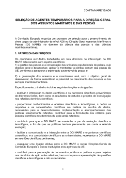 sele&ccedil;&atilde;o de agentes tempor&aacute;rios para a dire&ccedil;&atilde;o-geral dos