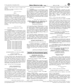 Retifica&ccedil;&atilde;o numeros dos editais