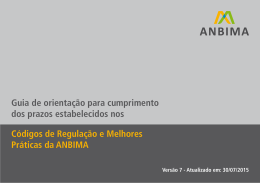 Guia de orienta&ccedil;&atilde;o para cumprimento dos prazos