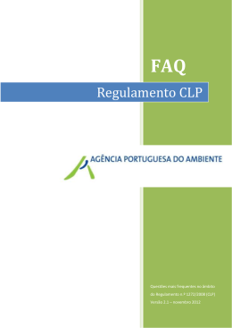 FAQ - Ag&ecirc;ncia Portuguesa do Ambiente
