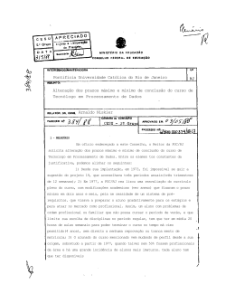 Arnaldo Niskier Altera&ccedil;&atilde;o dos prazos m&aacute;ximo e m&iacute;nimo de