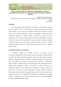 1 EDUCA&Ccedil;&Atilde;O NOS DESLOCAMENTOS ENTRE BRASIL E ANGOLA