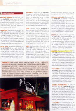 RESTAURANTES