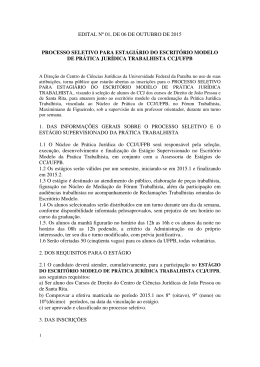 edital - CCJ - Universidade Federal da Paraíba