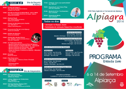 Programa no formato PDF