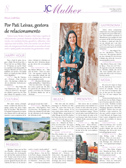 Por Pati Leivas, gestora de relacionamento