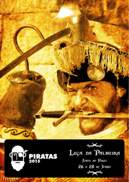 Programa dos Piratas 2015 - Câmara Municipal de Matosinhos