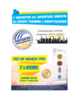 encontro da juventude qindical do grupo turismo e