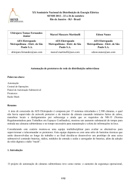 XX Semin&aacute;rio Nacional de Distribui&ccedil;&atilde;o de Energia El&eacute;trica SENDI