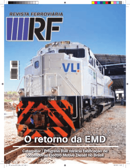 O retorno da EMD - Revista Ferroviária