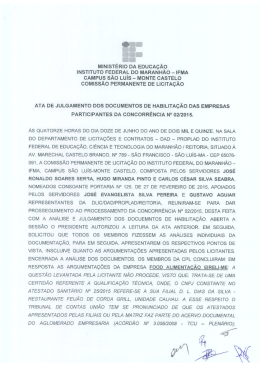 ministério da eduoaçao instituto federal do maranhao a ifma