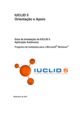 3.2.1. Iniciar o programa de instala&ccedil;&atilde;o - iuclid