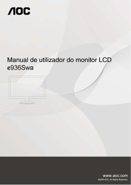 Ligar o monitor