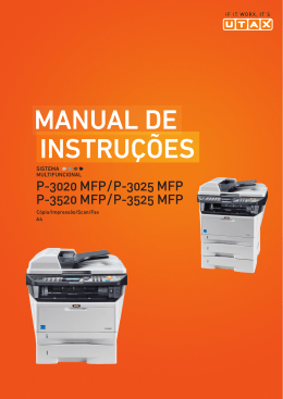 MANUAL DE INSTRUÇÕES