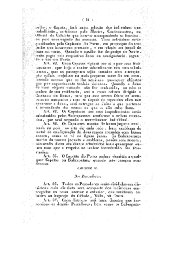 lmllio, o Capataz fará liuma relaçäo dos individuos que