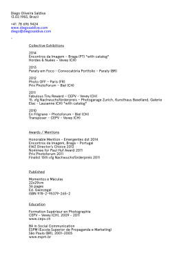 Diego Oliveira Saldiva 13.02.1983, Brazil +41 78 696 9424