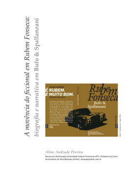 A mov&ecirc;ncia do ficcional em Rubem Fonseca: biografia e