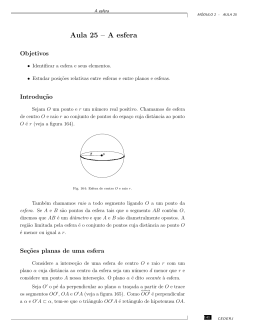 Aula 25 &ndash; A esfera - Shirai