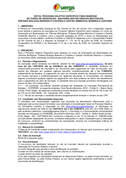 EDITAL DE ABERTURA DE INSCRI&Ccedil;&Otilde;ES