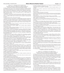 Di&aacute;rio Oficial do Distrito Federal