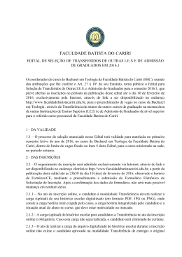 FACULDADE BATISTA DO CARIRI