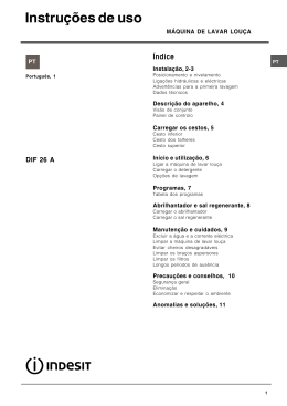 Instru&ccedil;&otilde;es de uso