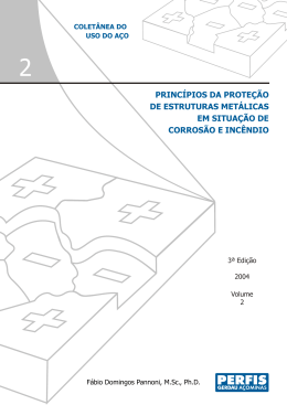 princнpios da proteзгo de estruturas metбlicas em situaзгo de