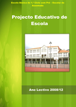 Projecto Educativo de Escola