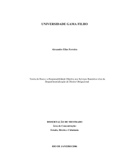 UNIVERSIDADE GAMA FILHO