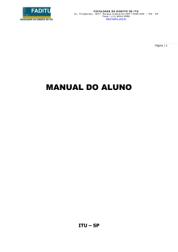 FACULDADE DE DIREITO DE ITU