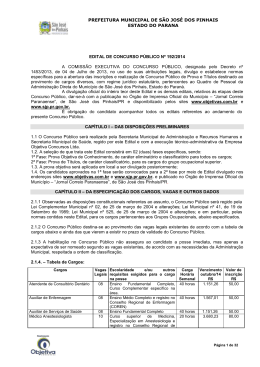 Abertura Edital
