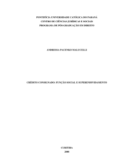 pontif&iacute;cia universidade cat&oacute;lica do paran&aacute; centro de ci&ecirc;ncias