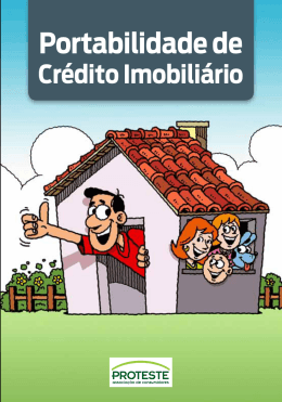 Cartilha - Portabilidade do Crédito Imobiliário
