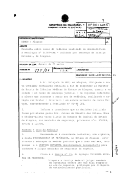 4. Clara &eacute; a S&uacute;mula n&ordm; 15, do Egr&eacute;gio TRIBUNAL FEDE