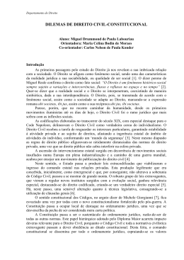 DILEMAS DE DIREITO CIVIL-CONSTITUCIONAL Miguel - PUC-Rio