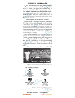 PROPOSTA DE REDA&Ccedil;&Atilde;O